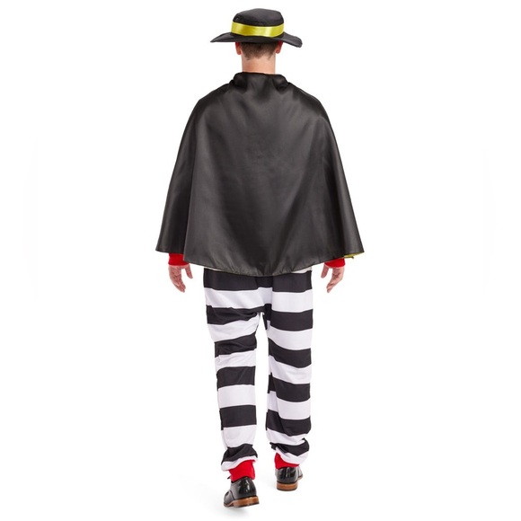 Tipsy Elves MEN'S HAMBURGER THIEF COSTUME | NEW/NWOT!!🍔🍔🍔 - Picture 3 of 7